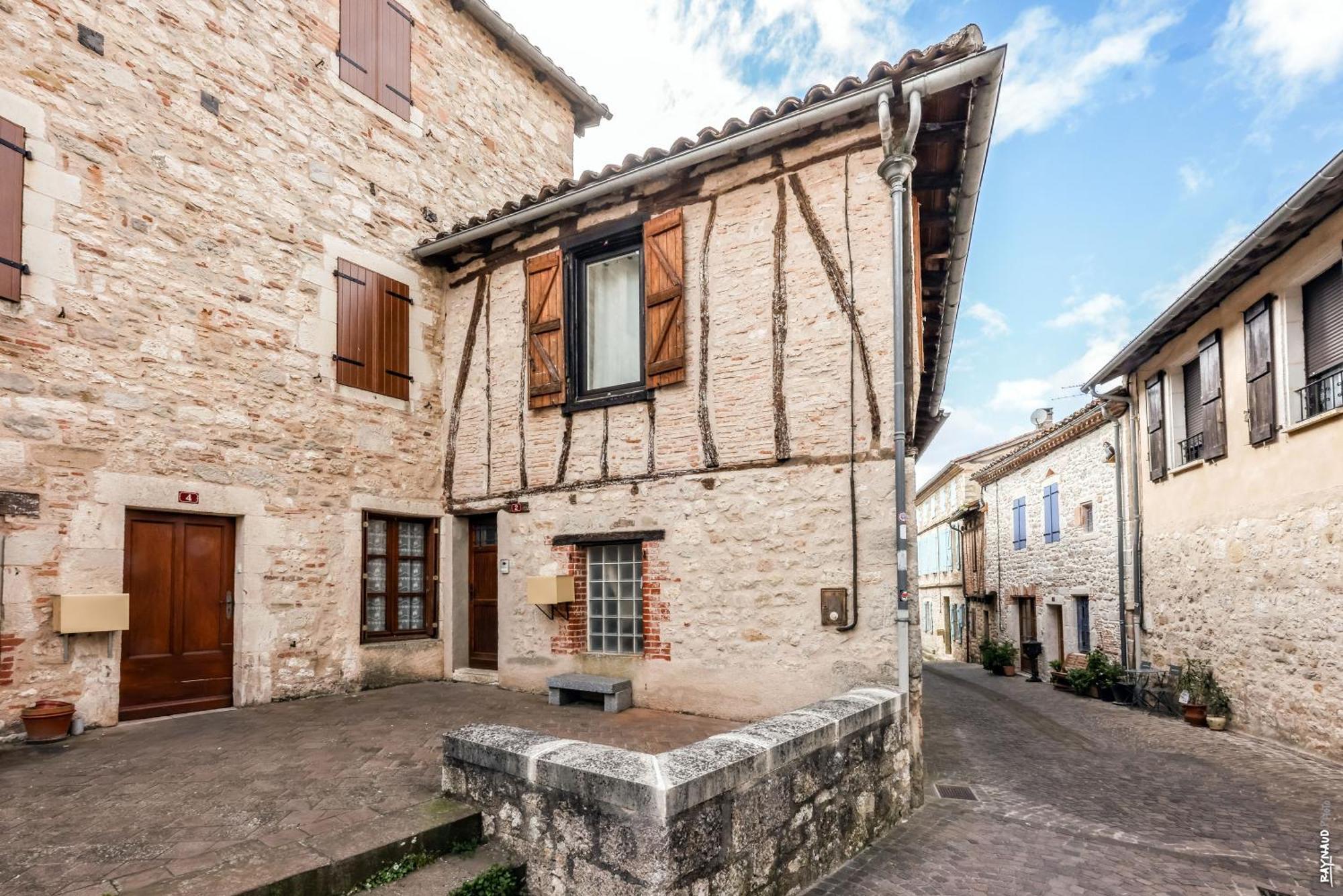 Вілла Casa Glesia Castelnau-de-Montmiral Екстер'єр фото